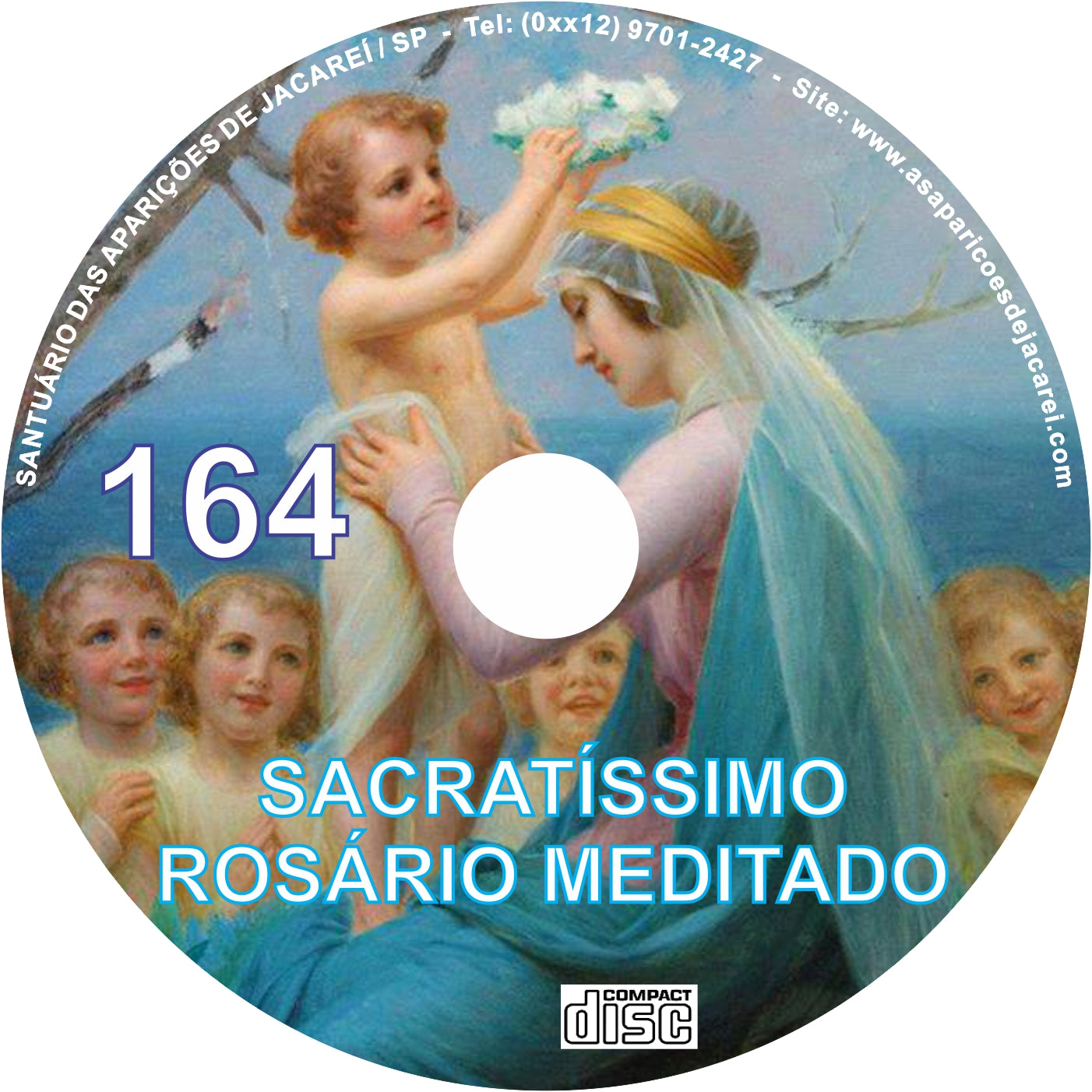 CD Rosário Meditado 164 CD Rosário Meditado 164